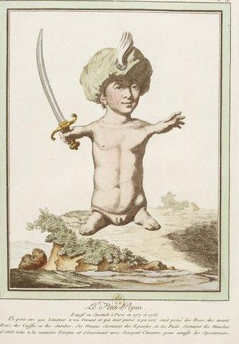 Illustration for article titled Beautiful Portraits of "Monstrosities" from the 18th Century
